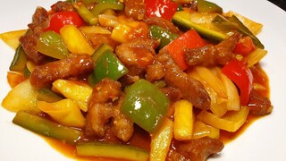 Sweet and sour pork | ผัดเปรี้ยวหวานหมู เมนูง่ายๆ ถูกใจหลายๆคน