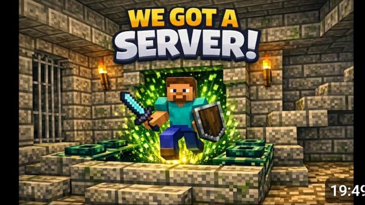 Finally our own server