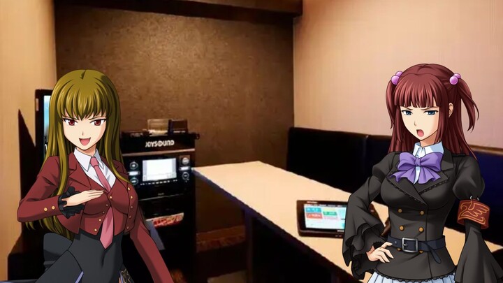 Mamon and Yuanshou go to karaoke together
