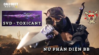 COD Mobile | GẶP GỠ NỮ PHẢN DIỆN TO VÀ TRÒN CÙNG VŨ KHÍ HỦY DIỆT CẤP ĐỘ SSS (SVD TOXICANT GAMEPLAY)