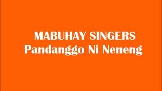 MABUHAY SINGERS //  PANDANGGO NI NENENG