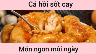 Cá hồi sốt cay