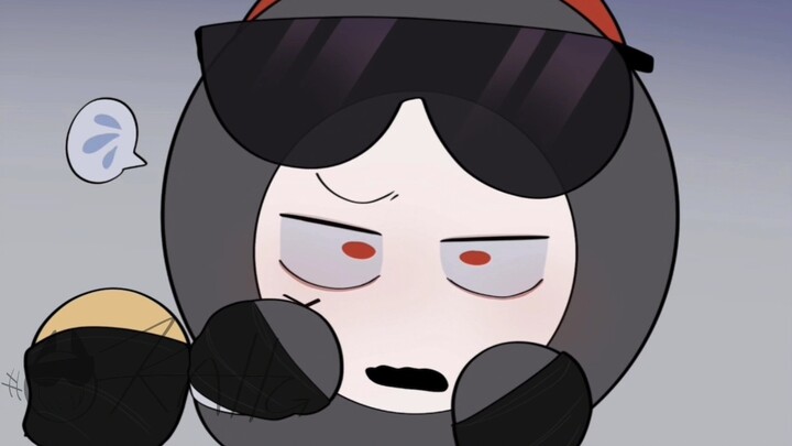 The egg party finds the trouble makers, animation