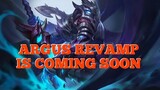 PRACTICING THE REVAMP ARGUS IN ADVANCE SERVER AND THE ENEMY CONCEDES | MLBB