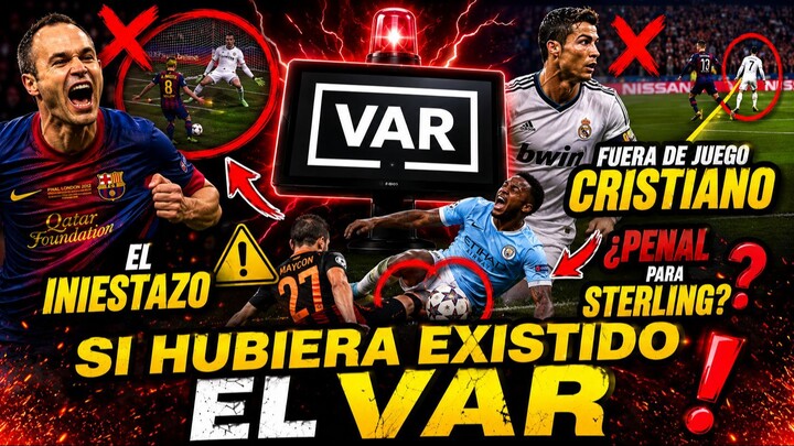Jugadas que el VAR habría ANULADO en CHAMPION LEAGUE.