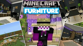 Minecraft มือถือ _ แจก+รีวิว Addon Furniture เฟอร์นิเจอร์และของแต่งบ้านสุดหรู_HD