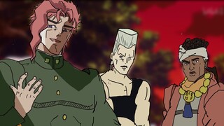 [MAD]Saat Kakyoin paksakan ciuman pada Jotaro|<JoJo>