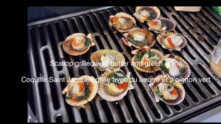 Coquille Saint Jacques grillée | Recette de Coquille Saint Jacques | Cathy Gerardo
