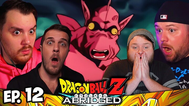 Reacting to DBZ Abridged Episode 12 Without Watching Dragon Ball Z