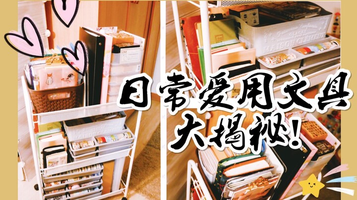 【เสี่ยวอิ่น】พาชมรถเข็นไดอารี่ส่วนตัวของฉัน มีอะไรบ้างนะ!