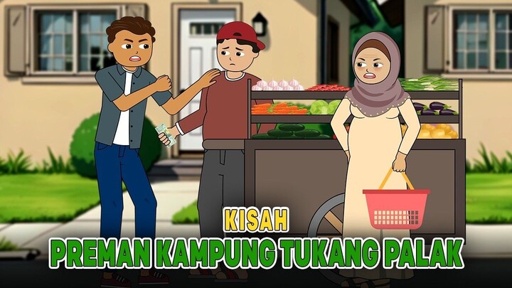 Preman Kampung Tukang Palak Akhirnya Bertobat di Bulan Ramadhan  Drama Animasi