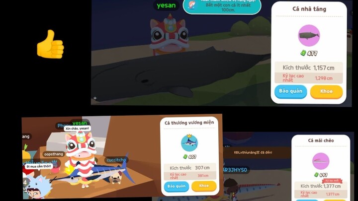 Play Together | Highlight câu cá, em táng tiếp tục về đội