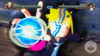 Borushiki Vs Sasuke & Naruto Gameplay (4K) - Naruto Shippuden Ultimate Ninja Storm 4