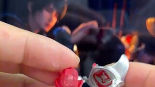 Proses pengecatan ulang mata dan pencahayaan Leo Ultraman SHF