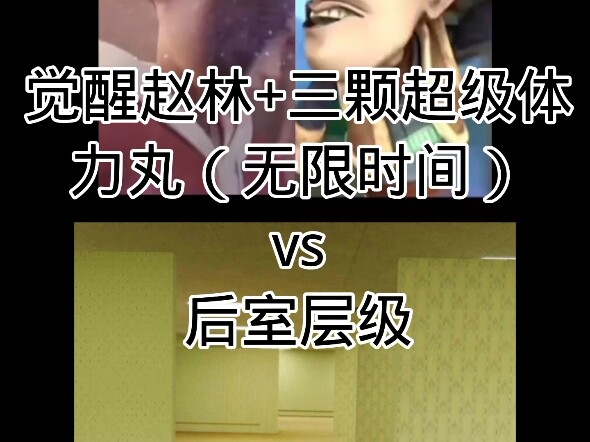 觉醒赵琳+三颗无限时间超级体力丸vs后室层级