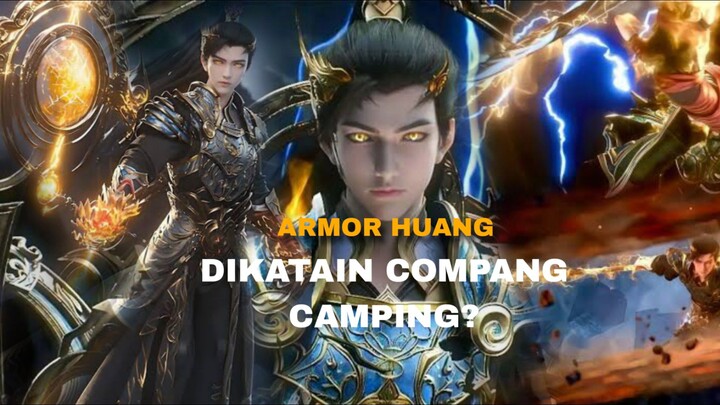 CUMA ARMOR COMPANG CAMPING NIH!! SENGGOL DONG!! HUANG MODE KAISAR!!