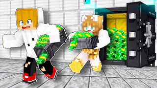 Robbing a Bank Vault in Minecraft! (Tagalog)