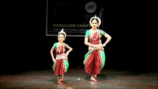 [Indian Odissi Dance] Sonilika and her daughter perform together, Basanta Pallavi