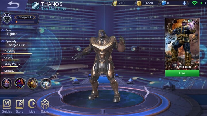 What if  THANOS (Avengers)  Invade Mobile Legends (edited)