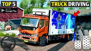 Top 5 truck driving games for android l best truck simulator game on android 2024