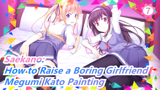 Long-haired Megumi Kato/Mark Pencil Paint|Saekano: How to Raise a Boring Girlfriend_7