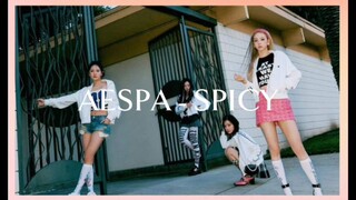 Aespa (에스파) - Spicy (Easy Lyrics)