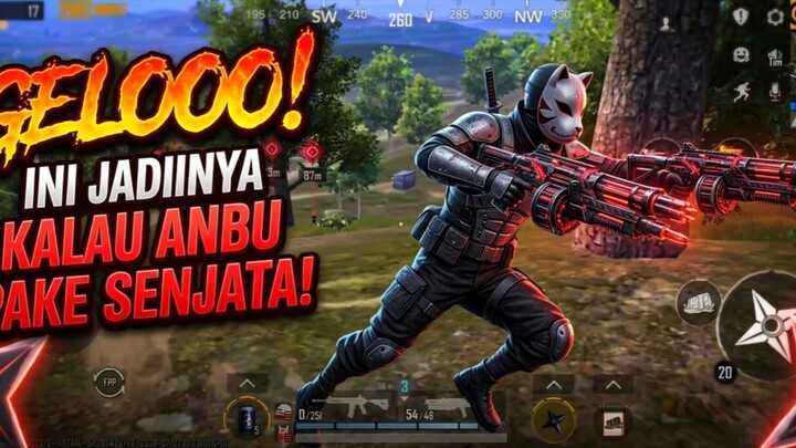 Anbu make pistol pistolan 😭 WKWKWK