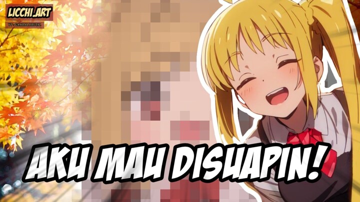 POV Ngedate Bareng Mbak Nijika Sambil Suap-suapan Kue Lucu 😍AAAAA~~ [Speed Draw] Nijika