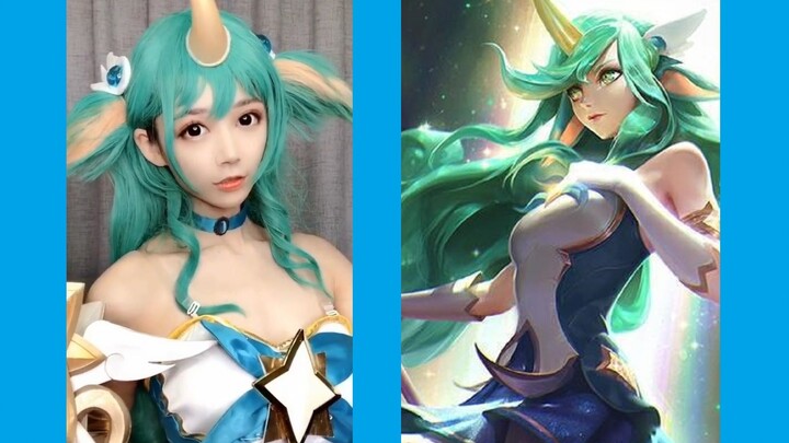 [Liu Yun & Yan Ran] cosplay Soraka ~ Son of the Stars