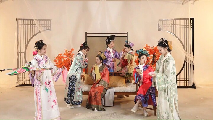 Bilibili Premiere! Super-accurate choreography and stunning group dance of seven with exquisite cost