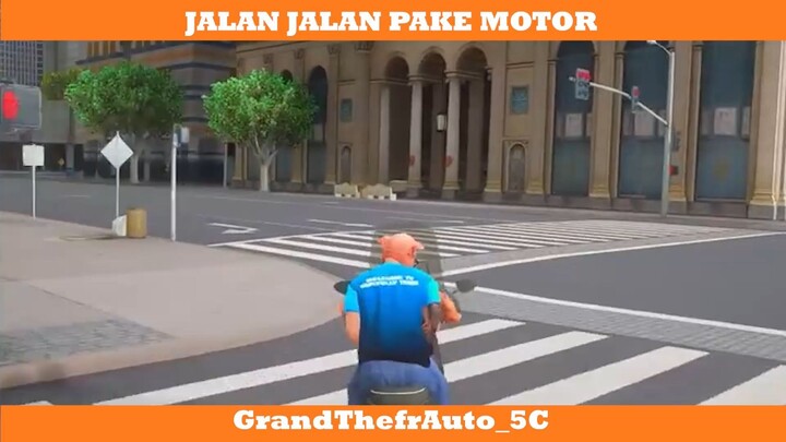 JALAN JALAN PAKE MOTOR CEK !