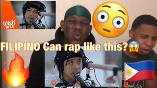 Filipino can rap like this?😱(Shanti Dope “Amatz” Live on wish107.5 Bus)REACTION