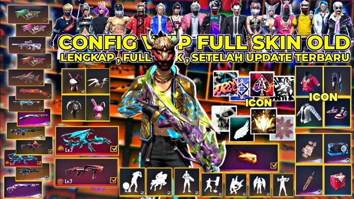 SETELAH UPDATE❗ DATA CONFIG VVIP FREE FIRE MAX❗CONFIG FF TERBARU 2022❗ SETELAH UPDATE V26❗CONFIG FF