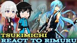 Tsukimichi moonlight fantasy react to rimuru tempest as demon king [AU] (Part -2) | GCRV