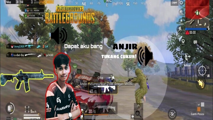 MABAR SQUAD PALING TOXIC + KOCAK !!! #TUKANGCUKUR - PUBG MOBILE INDONESIA
