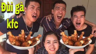 Đùi Gà KFC Cả Tem Săn Bắt Ẩm Thực Vùng Cao Ngất Ngây Với Tài Nấu Ăn Của Tường Vy Vlog