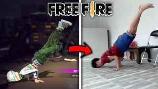 Gua Cobain Freestyle Emote Free Fire Yang Lagi VIRAL !!!