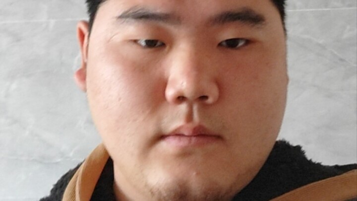 The facial changes of a fat man after losing weight for half a year!
