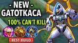 THIS TOP GLOBAL BUILD IS TOO GOOD!! | CAN'T KILL BUILD! | MLBB | GATOTKACA BEST BUILD IN 2021