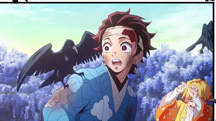 [Kimetsu no Yaiba bersuara] Gagak lidah: Lidahku terbuat dari karet gelang! Nannandong~!