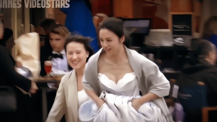 Giống như trong phim, cô ấy đã nhẹ nhàng và ung dung giành chiến thắng.