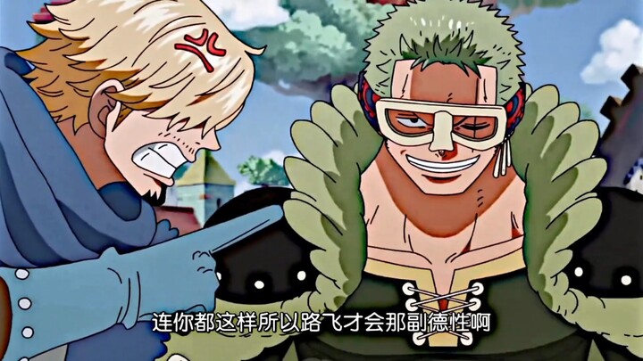Luffy buka war, Zoro langsung kill satu!