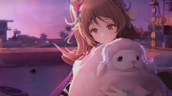 The lamb is so cute, those who like this post will get a special lamb