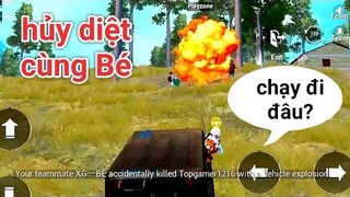 PUBG Mobile - Duo Squad Cực Hấp Dẫn Cùng Bé | Săn Người Và Top 1 Thuyết Phục