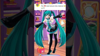 Hatsune Miku Makeover By My Talking Angela 2 #angela2 #cosplay