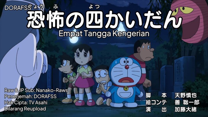 Doraemon 928 AB Sub Indo & Eng Terbaru: Empat Tangga Kengerian & Misi Penjelajahan Planet Nobita