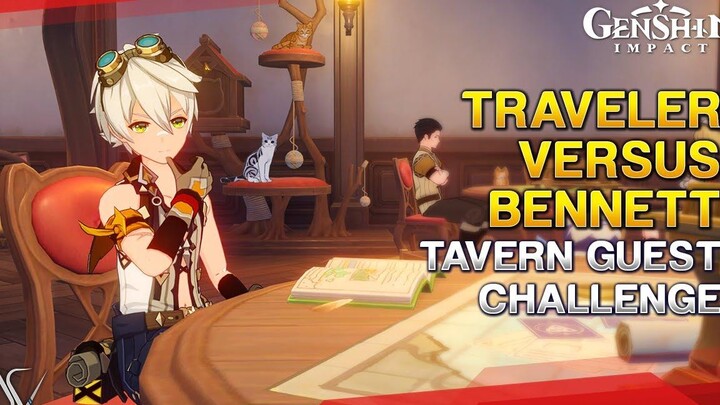 Traveller Vs Bennett - ความท้าทายของแขกโรงเตี๊ยม เกนชิน อิมแพ็ค 33