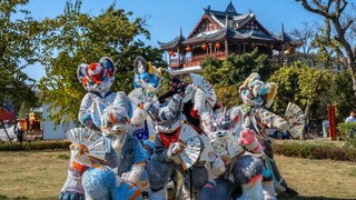 【Fursuitdance Rainbow Beat】Raise your hands like this!