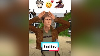 Balas  Jean is Sadboy.   shingekinokyojin aot AttackOnTitan fyp untukanda reel foryoupage kuda jean parodi dj anime fypシ