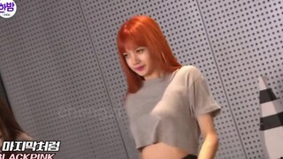رقص فرقة الفتيات بلاكبينك في غرفة التدريب، أراهن أنكم جميعًا لم تشاهدوا هذه السلسلة من قبل